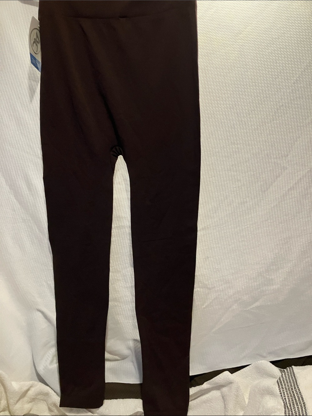 Active USA Dark Brown High-Waist Leggings - Picture 9 of 12